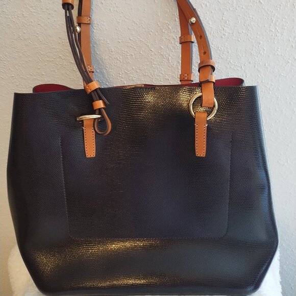 Dooney & Bourke Sienna Briana Tote & Pouch - Picture 3 of 11